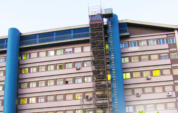 Porte tagliafuoco Ospedale S.Chiara di Trento